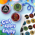 30 x Edible Cupcake Toppers, Wizarding World Inspired Collection of Edible Cake Decorations on Wafer Sheet