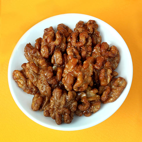 30g 5 Packs 5Pack) Glazed Walnuts x Healthy Protein Nut Snack Candied Walnut Caramelized Snack (Glazed Walnut