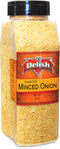 Gourmet Toasted Minced Onion by Its Delish, 16 Oz Large Jar Roasted
