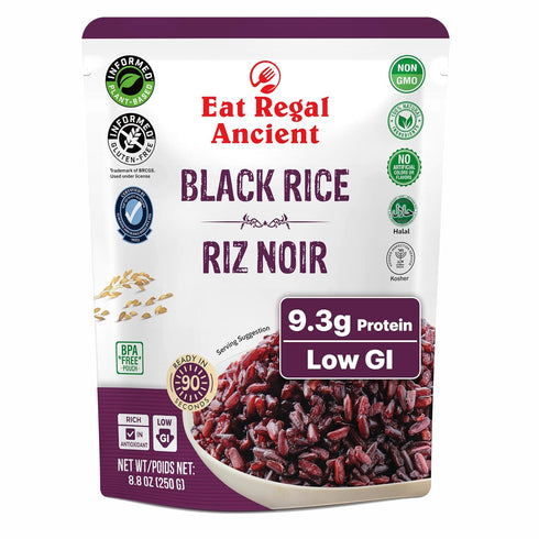Eat Regal Black Rice | Ready to Eat Microwave in 1.5 Minutes