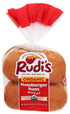 Rudis BAKERY Organic Wheat Hamburger Buns, 18 OZ