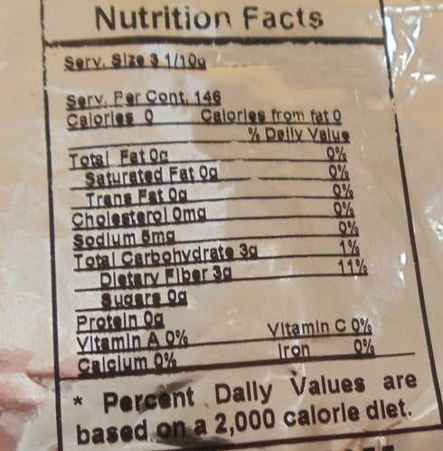 LifeSource Foods 500 16 oz Oat Fiber