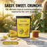 6 pack, 4 oz Craize Sweet Corn Crisps | Gluten Free, Vegan, Kosher, Toasted Corn Crackers | each