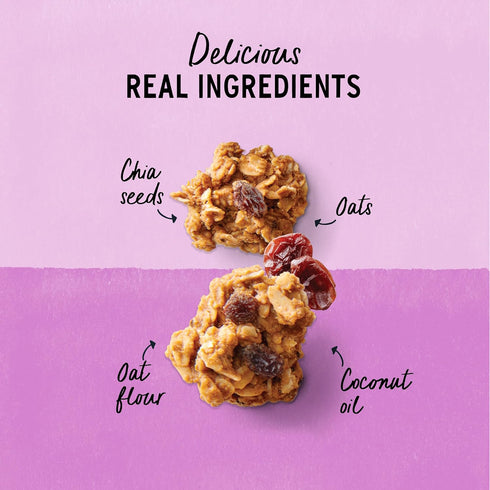11oz (3 Pack) Purely Elizabeth, Cookie Granola, Oatmeal Raisin, Bag