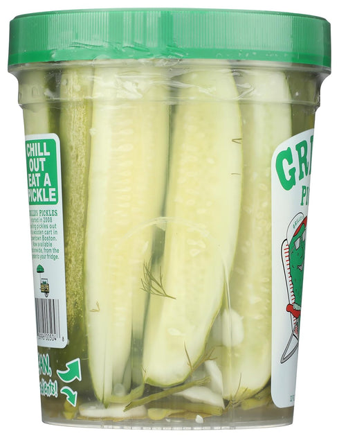 Grillo's 32 GRILLOS PICKLES Classic Dill Pickle Spears, FZ