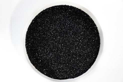 Sweet Evas BLACK SUGAR CRYSTALS-Dairy Free,Gluten Free,Egg Free,Vegan,Soy Free,Nuts Free,Kosher,Colored Sparkling Sugar