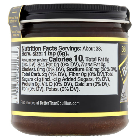 9.5 38 8 OZ (Pack 1) Better Than Bouillon Premium Mushroom Base, Made from Seasoned & Concentrated Mushrooms, Makes