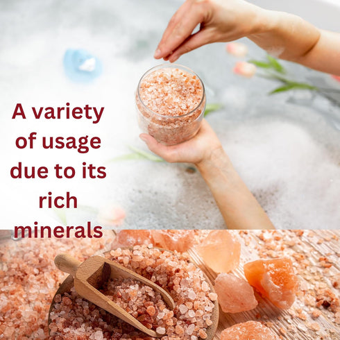 2.5 lbs 84 RoyalHouse, Himalayan Extra Fine Pink Salt - Extra Fine Bulk in Jar, Pure Gourmet Crystals, Natural