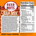 '-32oz BEER NUTS Habanero Hot Bar Mix - Party Size Fiery Snack Food - Salty Spicy Roasted Peanuts, Cajun Sesame Sticks