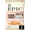 EPIC Pink Himalayan and Sea Salt Baked Pork Rinds, Keto Friendly, Protein