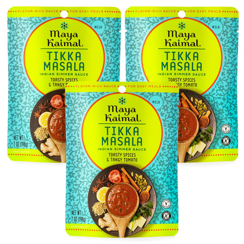 Maya Kaimal Tikka Masala Sauce, Mild Indian Simmer Sauce with Tomato and