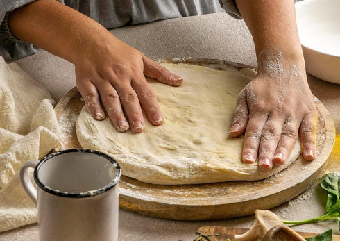 5 00 Food to Live Organic Italian Pizza Flour, Pounds Non-GMO Double Zero Pizza Crust Mix, A Custom Blend of Soft Wheat