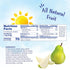Dole Fruit Bowls Diced Pears in 100% Juice, 4oz, 24 Total Cups, Gluten & Dairy Free, Bulk Lunch Snacks