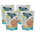 Seven Sundays Protein Oats, Apple Cinnamon, 32 Oz Bag (Pack of 4),