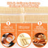 30mm 15m/49ft,1 HAIKISS Collagen Sausage Casing,HALAL Edible Drying Sausage Casings for Hot Dog,Breakfast Sausage