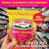 2oz (Pack 12) Turkey Creek Mango Habanero Chicharrones, Fried Pork Rinds - Mango Habanero Sweet & Spicy Flavored Pork