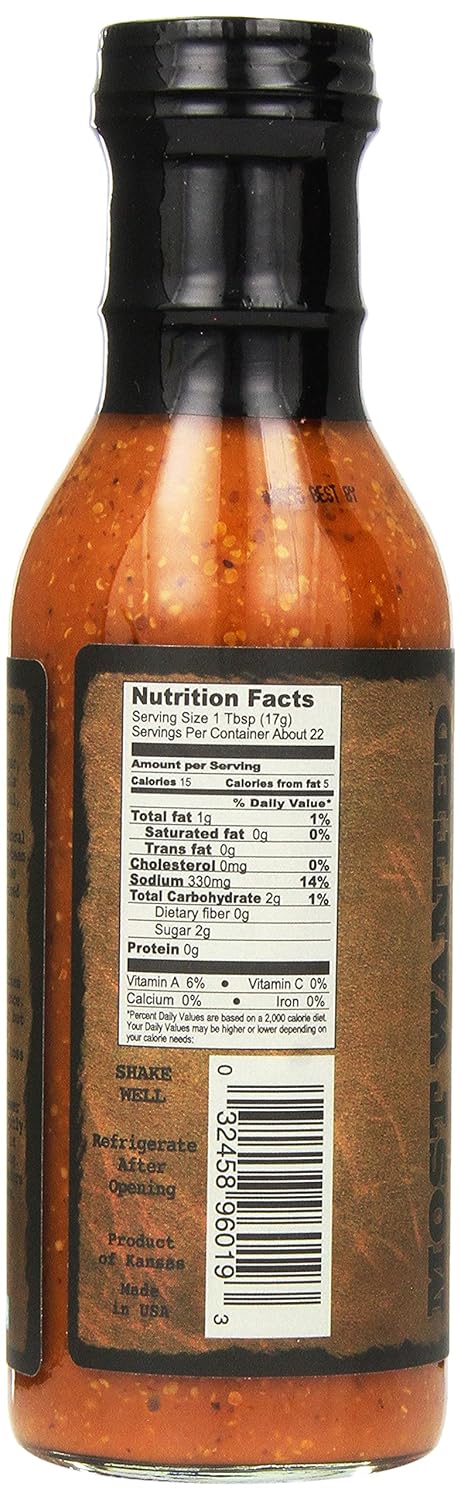 Pain is Good Buffalo Blue Cheese Screaming Wing Sauce, 13.5oz, All Natural Ingredients
