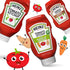 19.5 oz Heinz Tomato Ketchup with a Blend of Veggies, Bottle