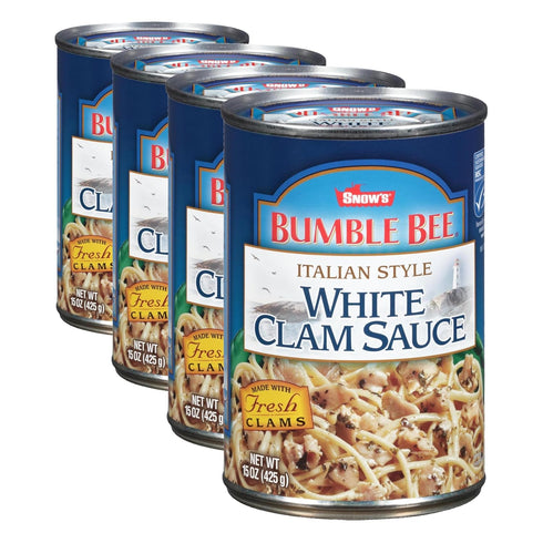Snow's Italian Style White Clam Sauce, 15 Ounce - Authentic Italian Clam