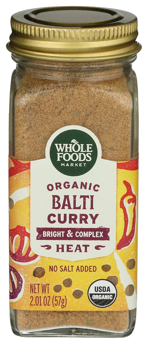 Whole Foods Market, Organic Balti Curry Seasoning, 2.01 Ounce