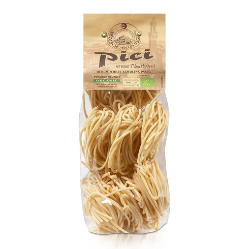 Morelli Pici Pasta di Toscana - Italian Gourmet Organic Pici Noodles -