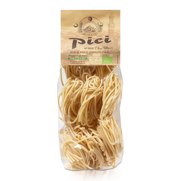 Morelli Pici Pasta di Toscana - Italian Gourmet Organic Pici Noodles -