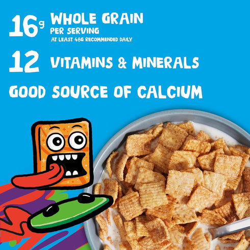 18.8 oz Cinnamon Toast Crunch Breakfast Cereal, Crispy Cinnamon Cereal, Family Size