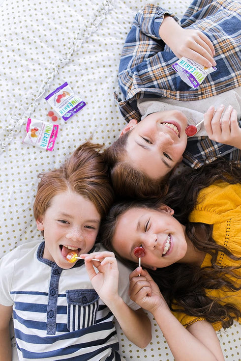 Organic Lollipops, Assorted Flavors, 4.3 Ounce, 20 Lollipops - Allergy Friendly, Non GMO, Gluten Free, Vegan by YumEarth