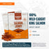 2-Pack 2.5 oz (Pack 2) SeaBear Spicy Heat Wild King Salmon Jerky Smoked Salmon Jerky, Wild-Caught Alaskan Salmon