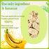 SYZJMWDY (170 Freeze-Dried Banana Slices | Pure Fruit Snack | Crunchy Travel Essentials | Gluten-Free & Wholesome |