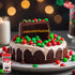 Baker's Choice 5 oz., Christmas Candy - Christmas Chocolate Candy - Red And Green Candy - Holiday Mix Chocolate Lentils