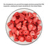 10 Pack Pack, 0.35 ONETANG Freeze-Dried Fruit Strawberry, Single-Serve Non GMO, Kosher, No Add Sugar, Gluten free