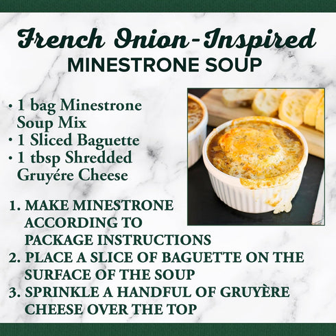 8.4 (Pack 6) Bear Creek Soup Mix, Minestrone, Ounce