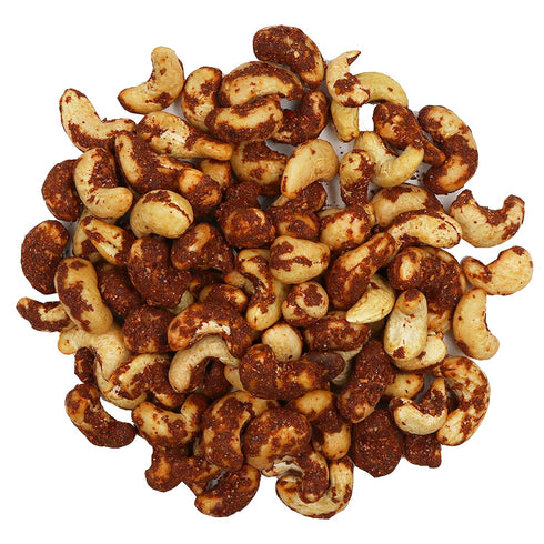 CHILI SOUR Nuts, Chili Nuts, Delicious Sour & Spicy Nuts, 1 Lb (Cashews)