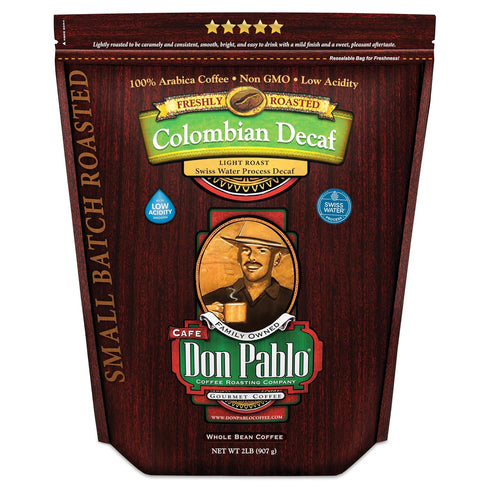 Don Pablo Colombian Decaf - Swiss Water Process Decaffeinated - Light Roast