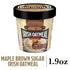 1.9 (Pack 12) McCann's Irish Oatmeal Instant Oatmeal Cup, Maple Brown Sugar, Ounce