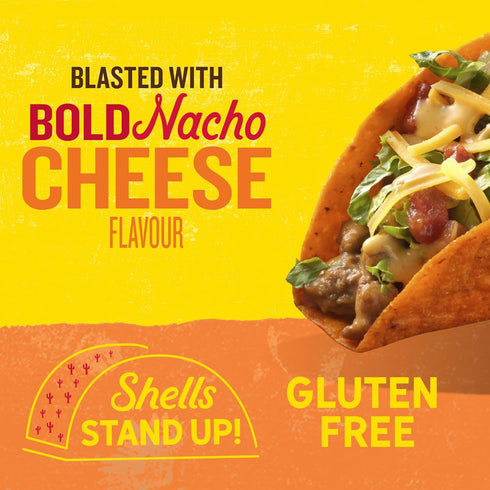 153g/5.4oz Old El Paso Gluten Free Cheesy Blasted Taco Shells {Imported from Canada}