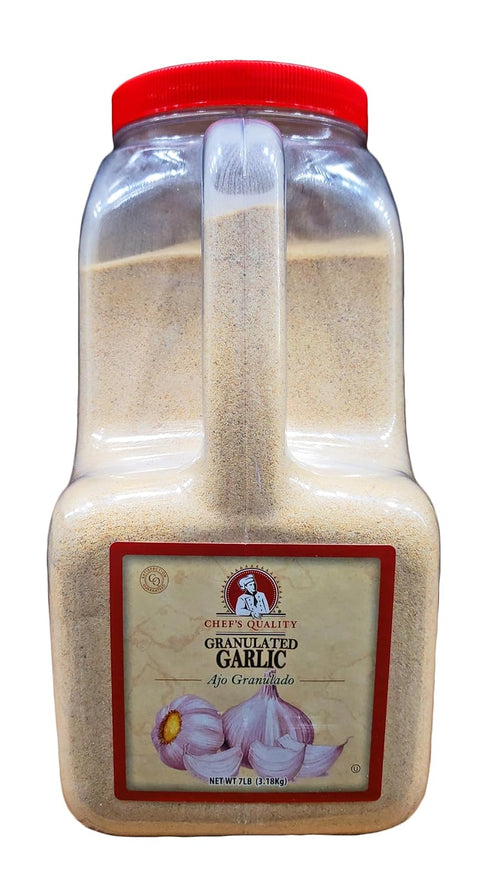 Chef's Quality Granulated Garlic 7 LB