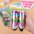 24 Bulk Metallic Plastic Easter Eggs, Empty Fillable Multicolor Egg Assortment, Basket Stuffer Essentials, Total