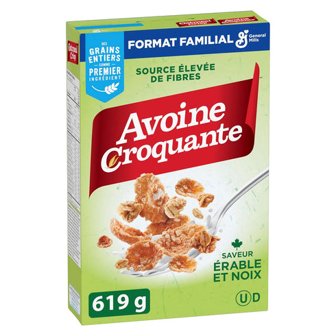 Oatmeal Crisp 619 Maple Cereal Family Size, Grams