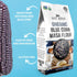 1lb, USDA Organic Blue Corn Flour Flour for Tortillas, Sopes, and Mexican Dishes, Gluten-Free, Kosher and Vegan, Masa