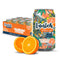 Lunish Prebiotic Soda Orange, Light & Refreshing Low Sugar Soda with 4g