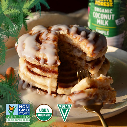 13.5 Oz (Pack 6) Native Forest Organic Coconut Milk Unsweetened - Coconut Milk Canned, Unsweetened Coconut Milk
