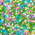 Easter Spring Ducks Flowers Bunny Head Edible Confetti Sprinkles, 4oz for Cake, Cookie, Cupcake, Ice Cream