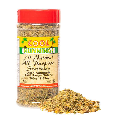 Cool Runnings All Natural All Purpose Seasoning 200g - No Salt, No