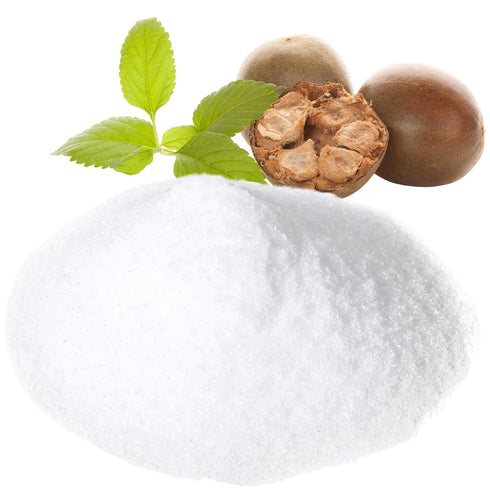 Organic Monk Fruit Sweetener 1 Lb with Erythritol, White Sugar Substitute, Plant-Based
