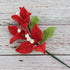 6 Count Global Sugar Art Exquisite Red Bougainvillea Sugar Cake Flowers, by Chef Alan Tetreault (Red)