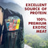 (6 Pack) Set Pack Buffalo Bob's Wild Game Meat Snacks | Exotic Snack Sampler Box | Gift Baskets for Men | Beef Jerky