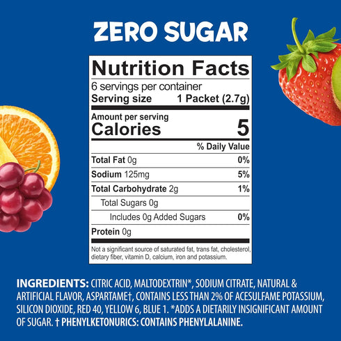 12 6 72 Snapple Kiwi Strawberry Powder Drink Mix - Boxes of Powder Sticks, Sticks Total | Sugar Free | On-the-Go