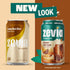 12 oz (8-Pack) Zevia Zero Sugar Soda, Creamy Root Beer, Cans Naturally Sweetened, Non-GMO Project Verified
